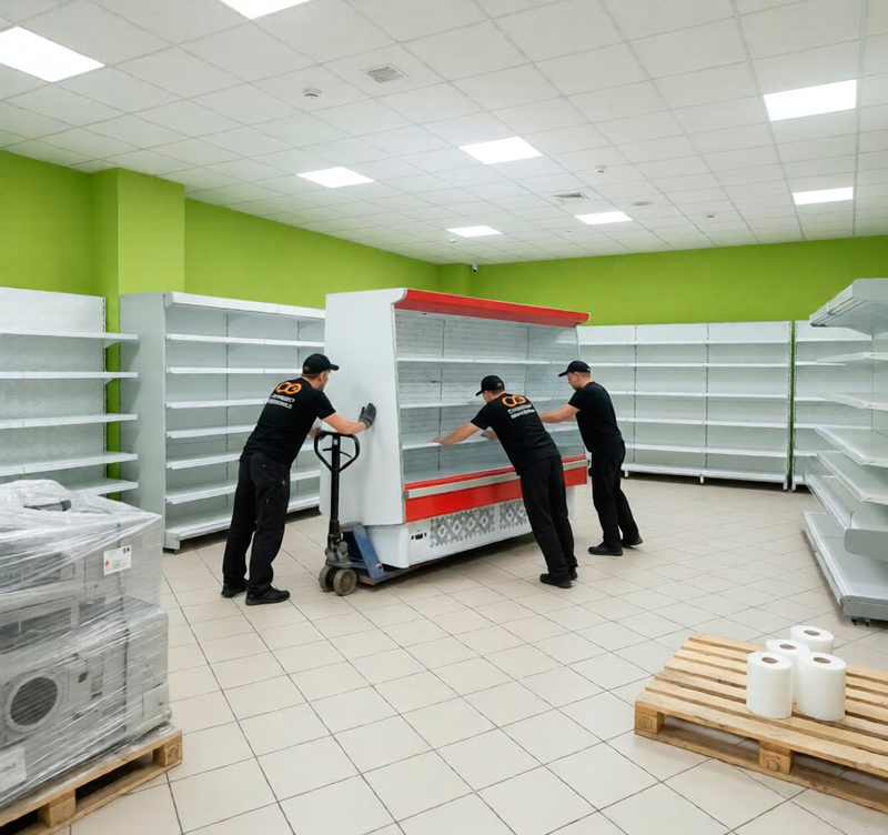 Переезд магазина в Жукове